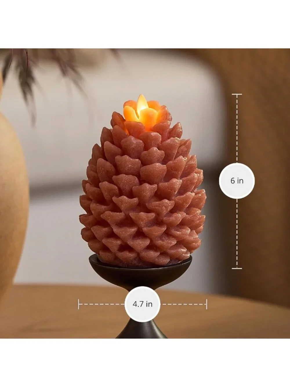 Flameless Candle 4.7